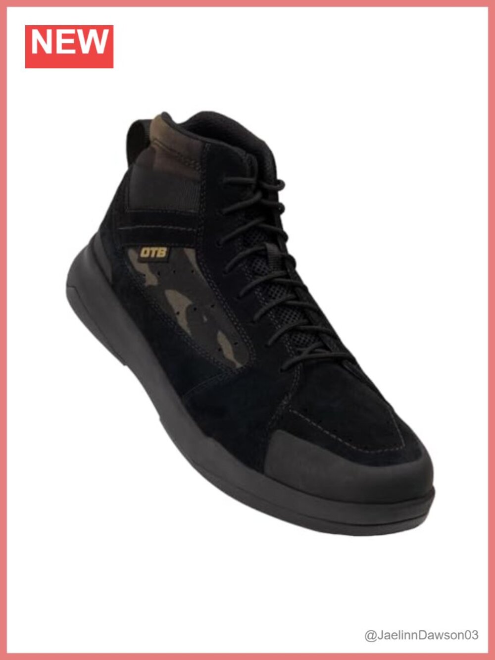 OTB T-Kool Mid Tactical Combat Boot, Lightweight